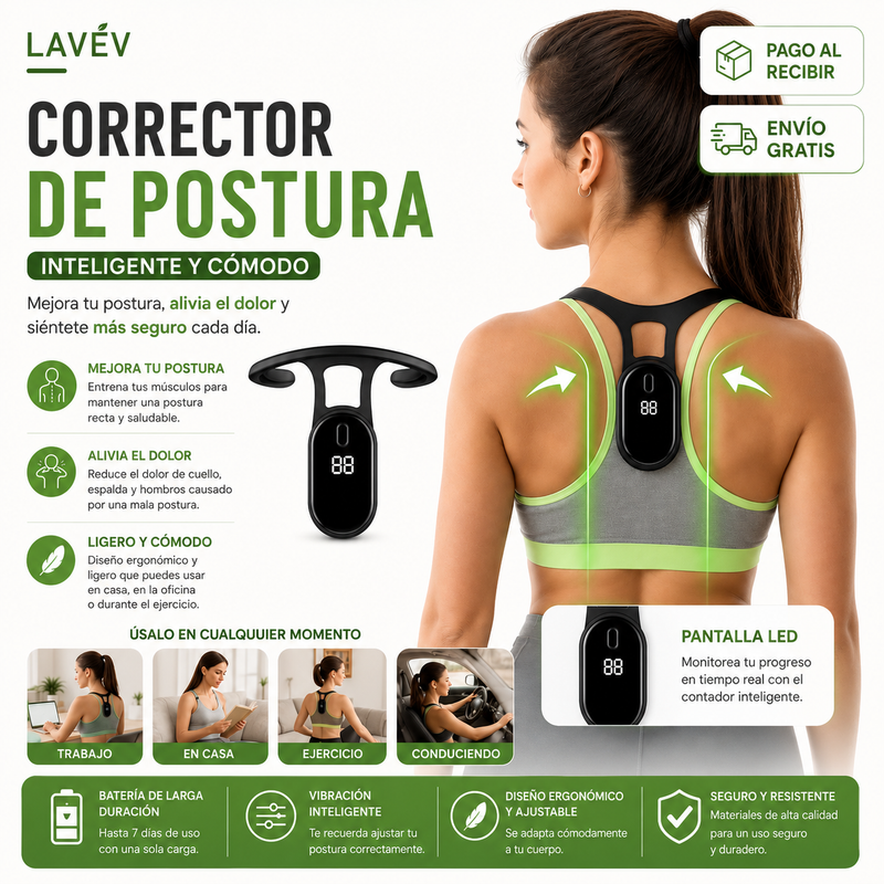 CORRECTOR DE POSTURA ULTRASÓNICO