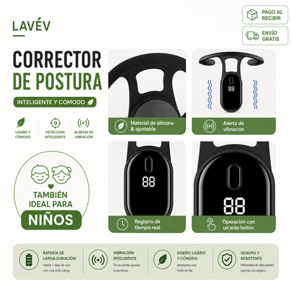 CORRECTOR DE POSTURA ULTRASÓNICO