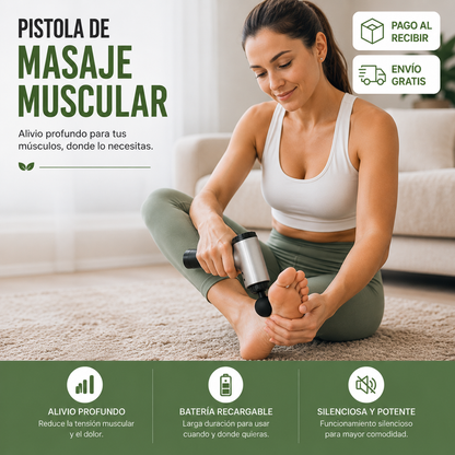 PISTOLA DE MASAJE MEDIANA