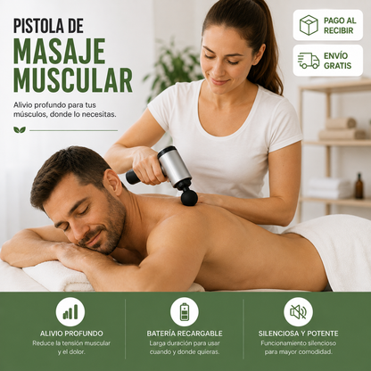 PISTOLA DE MASAJE MEDIANA