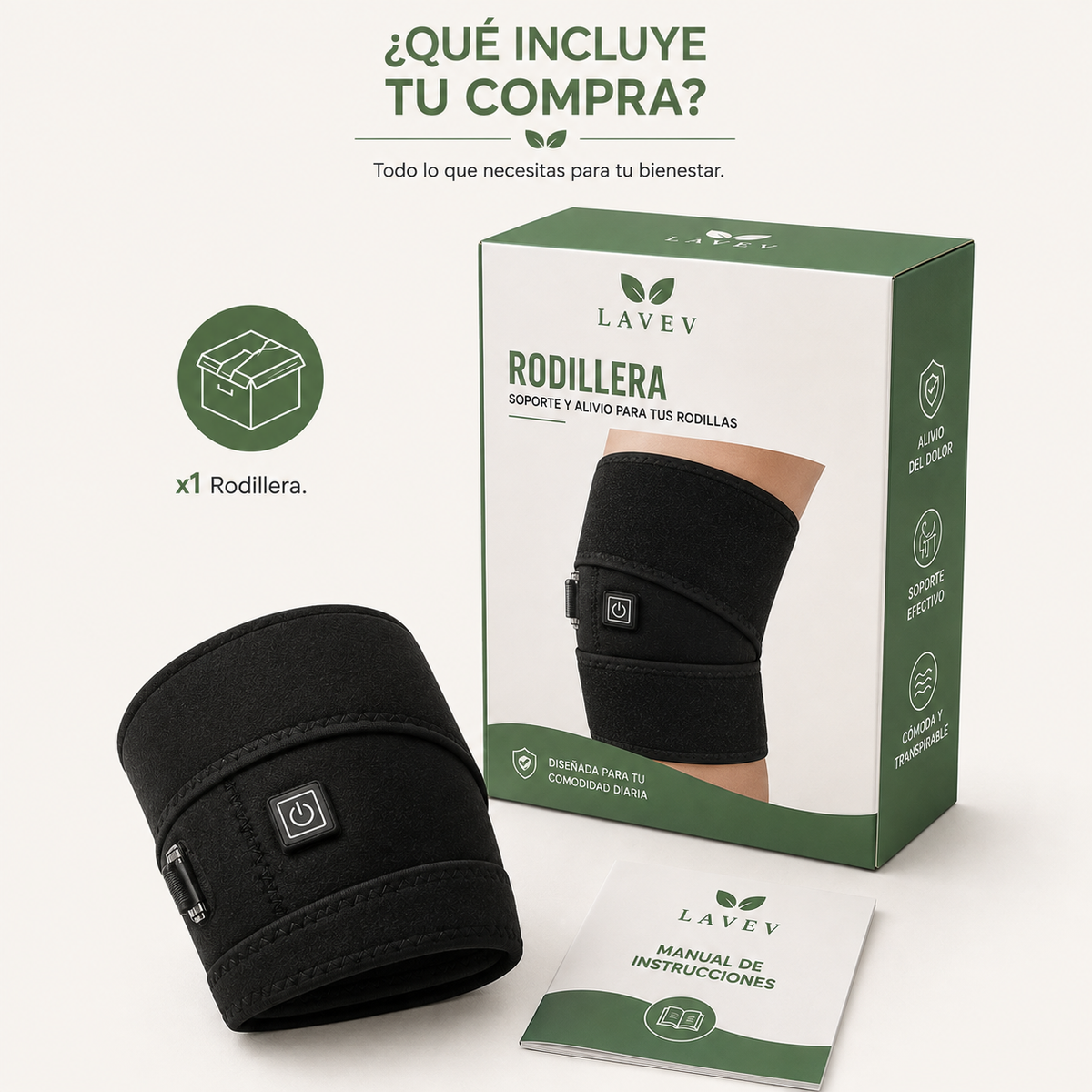 RODILLERA CON FRÍO Y CALOR