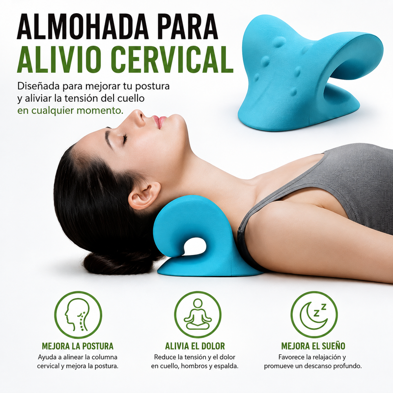 ALMOHADA CERVICAL ERGONÓMICA