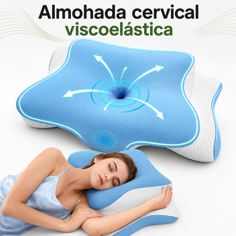 ALMOHADA CERVICAL VISCOELÁSTICA