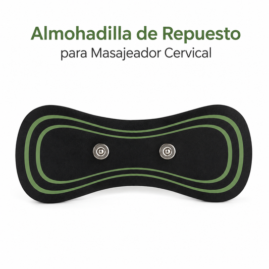 ALMOHADILLA DE REPUESTO PARA MASAJEADOR CERVICAL