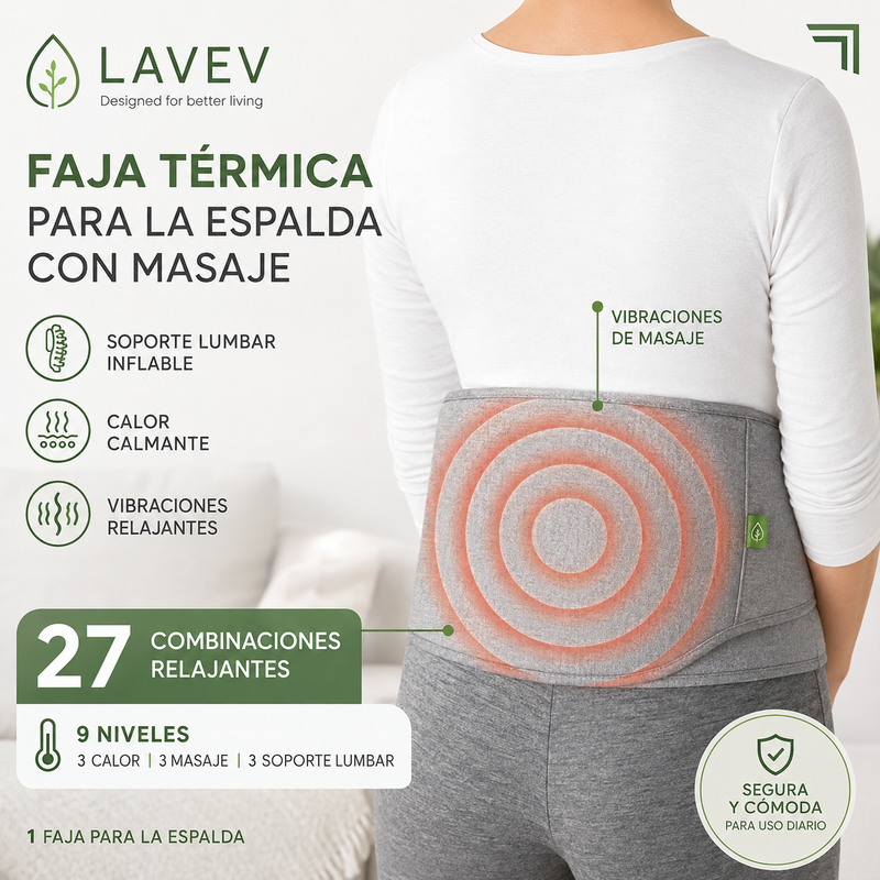 ALMOHADILLA ORTOPÉDICA VIBRATORIA