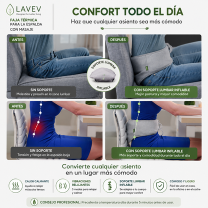 ALMOHADILLA ORTOPÉDICA VIBRATORIA