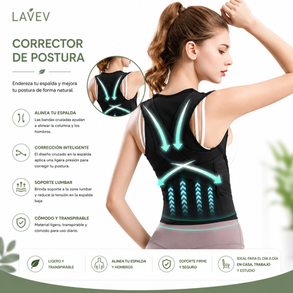 CORRECTOR DE POSTURA PARA MUJER