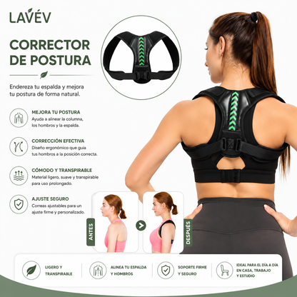 CORRECTOR DE POSTURA REFORZADA