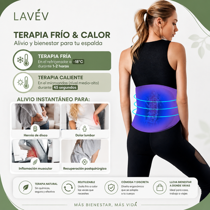 FAJA DE TERAPIA DE FRIO Y CALOR DE GEL REUTILIZABLE
